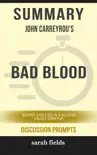 Summary: John Carreyrou's Bad Blood sinopsis y comentarios