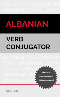 albanian verb conjugator book cover image
