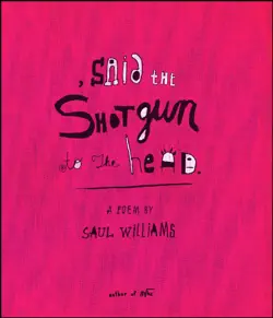 , said the shotgun to the head. imagen de la portada del libro