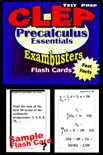 CLEP Precalculus Test Prep Review--Exambusters Flash Cards synopsis, comments