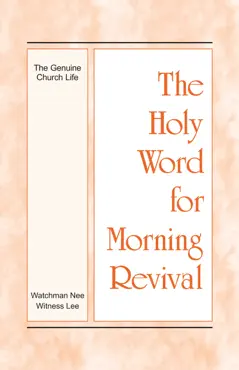 the holy word for morning revival - the genuine church life book cover image