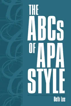 the abcs of apa style book cover image