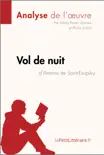 Vol de nuit d'Antoine de Saint-Exupéry (Analyse de l'oeuvre) sinopsis y comentarios