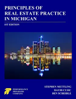 principles of real estate practice in michigan book cover image