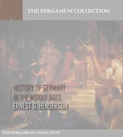history of germany in the middle ages book cover image