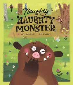 naughty naughty monster book cover image