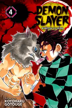 demon slayer: kimetsu no yaiba, vol. 4 book cover image