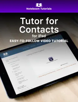 tutor for contacts for ipad book cover image