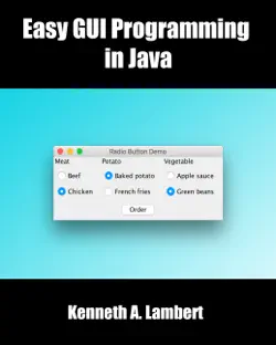easy gui programming in java book cover image