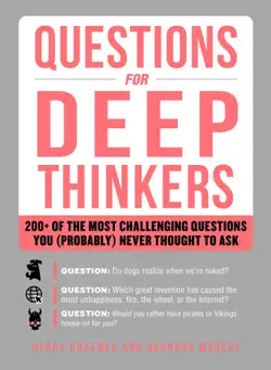 questions for deep thinkers book cover image