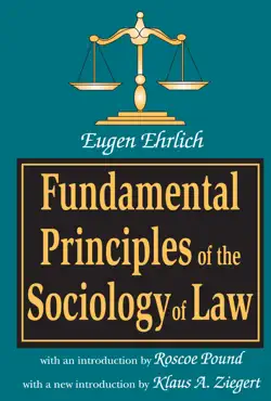 fundamental principles of the sociology of law book cover image