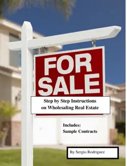 step by step instructions on how to wholesale real estate book cover image