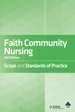 faith community nursing book cover image