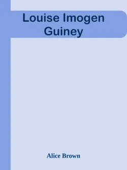louise imogen guiney book cover image