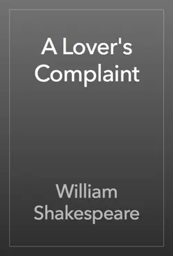 a lover's complaint book cover image
