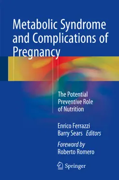 metabolic syndrome and complications of pregnancy book cover image