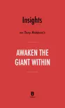 Insights on Tony Robbins’s Awaken the Giant Within by Instaread book summary, reviews and download
