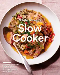 martha stewart's slow cooker book cover image