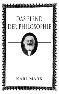 das elend der philosophie book cover image