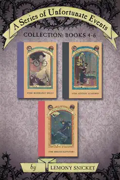a series of unfortunate events collection: books 4-6 book cover image