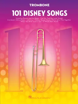 101 disney songs for trombone book cover image
