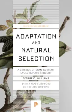 adaptation and natural selection book cover image