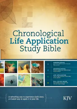 kjv chronological life application study bible book cover image