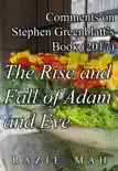 Comments on Stephen Greenblatt’s Book (2017) The Rise and Fall of Adam and Eve sinopsis y comentarios