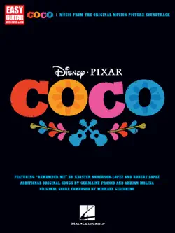 disney/pixar's coco songbook book cover image