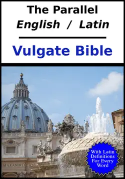 the parallel english / latin vulgate bible book cover image