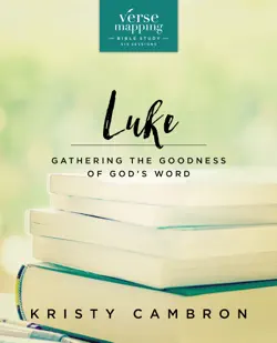 verse mapping luke bible study guide book cover image