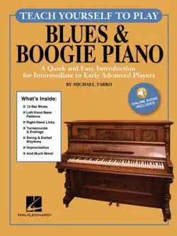 teach yourself to play blues & boogie piano book cover image