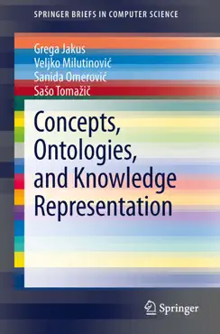 concepts, ontologies, and knowledge representation book cover image
