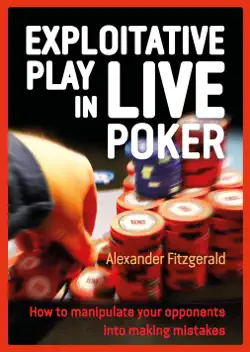 exploitative play in live poker book cover image