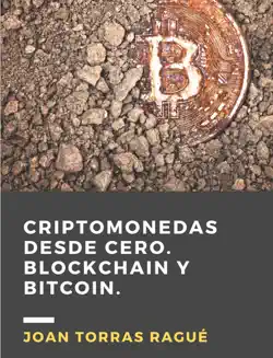 criptomonedas desde cero. blockchain y bitcoin imagen de la portada del libro