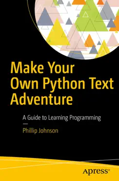 make your own python text adventure book cover image