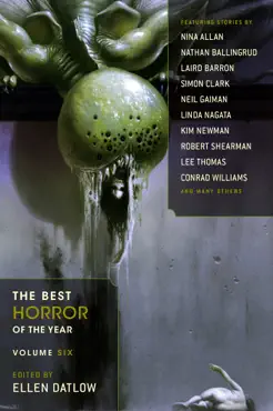 the best horror of the year book cover image