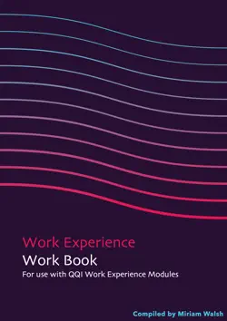 work experience work book book cover image