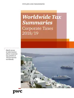 worldwide tax summaries - corporate taxes 2018/19 imagen de la portada del libro