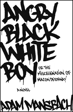 angry black white boy book cover image