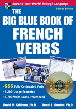 the big blue book of french verbs, second edition book cover image