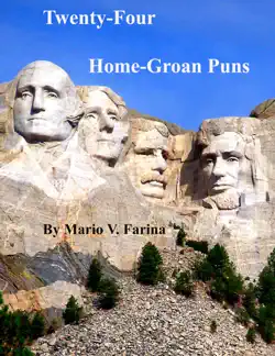 twenty-four home-groan puns book cover image