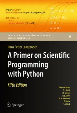 a primer on scientific programming with python book cover image