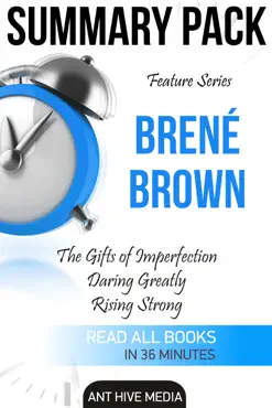 feature series brené brown: the gifts of imperfection, daring greatly, rising strong summary pack book cover image