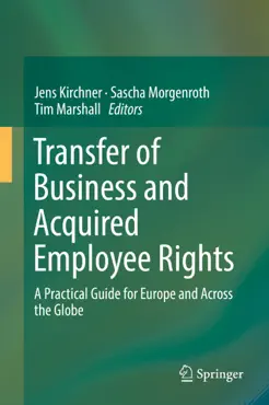 transfer of business and acquired employee rights book cover image
