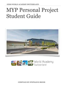 myp personal project student guide book cover image