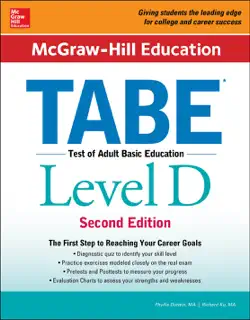 mcgraw-hill education tabe level d, second edition book cover image