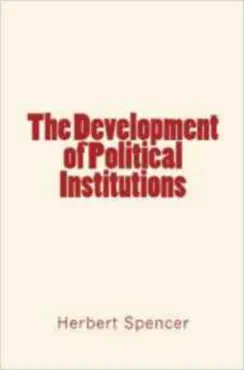the development of political institutions book cover image