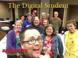 the digital student book cover image