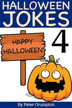 happy halloween jokes book cover image